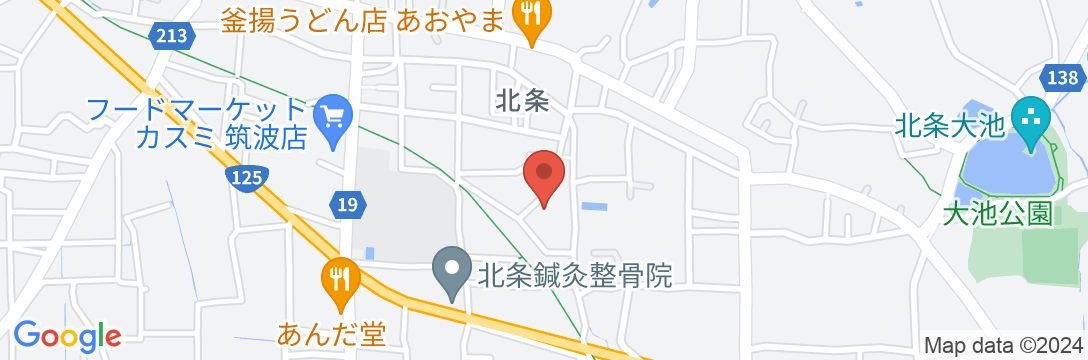 香月旅館の地図