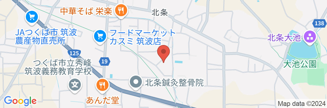 香月旅館の地図