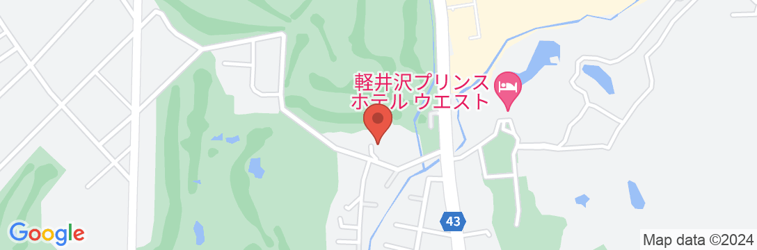 軽井沢サニーヴィレッジの地図