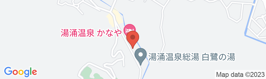 金沢・湯涌温泉 離れと貸切風呂が人気の美食宿 かなやの地図