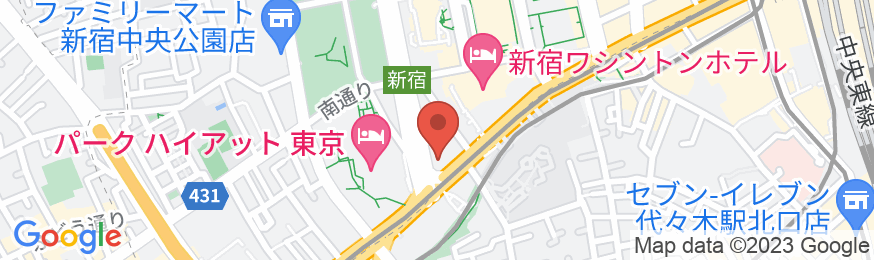京王プレッソイン新宿の地図