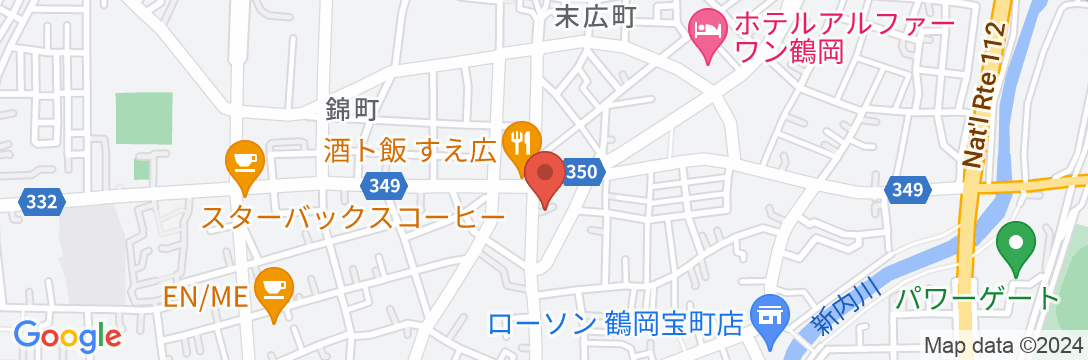 奈良館の地図