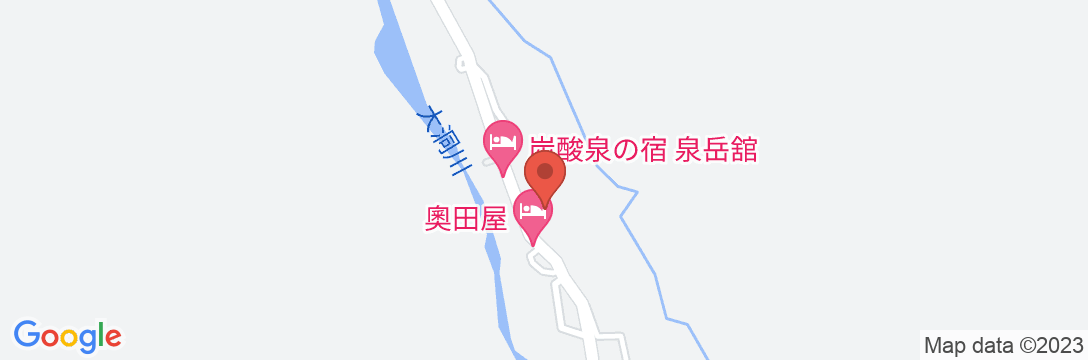 湯屋温泉 ニコニコ荘の地図