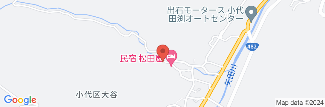 MATSUDAYA 松田屋の地図