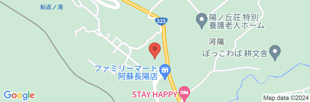 栃木温泉 鮎返りの滝を望む宿 小山旅館の地図