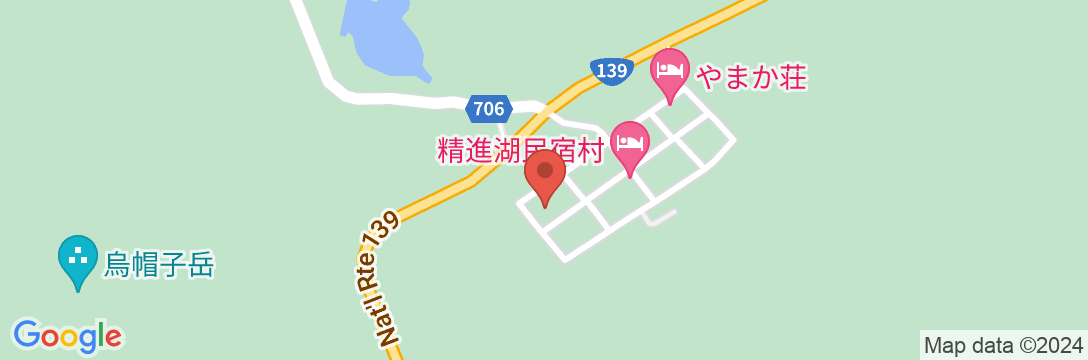 民宿 樹海荘の地図