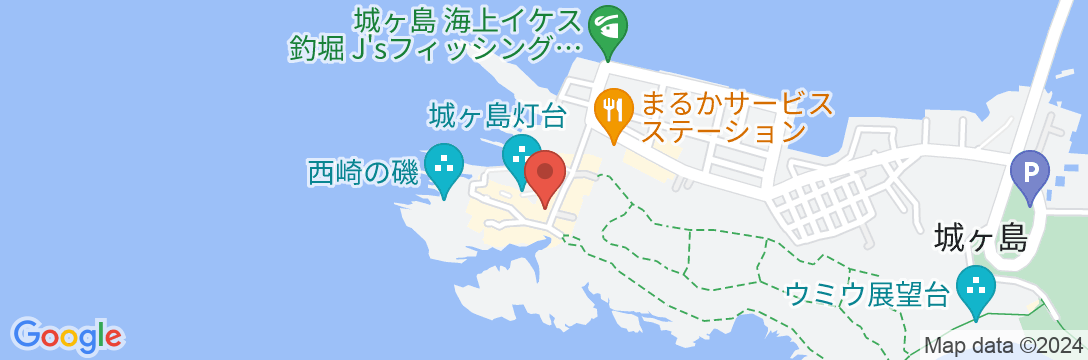城ヶ島クラブの地図
