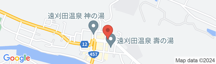遠刈田温泉 たまや旅館の地図