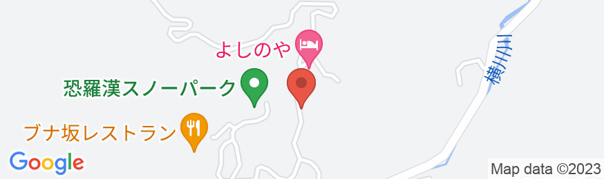 恐羅漢山荘の地図