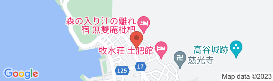 土肥温泉 伊豆の宿 昭和館の地図
