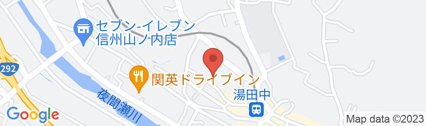 信州湯田中温泉 ホテルゆだなか ～大浴場「吉の湯」～の地図