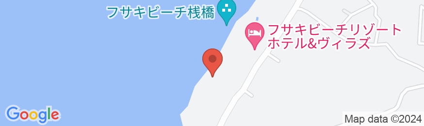 フサキビーチリゾート ホテル&ヴィラズ <石垣島>の地図