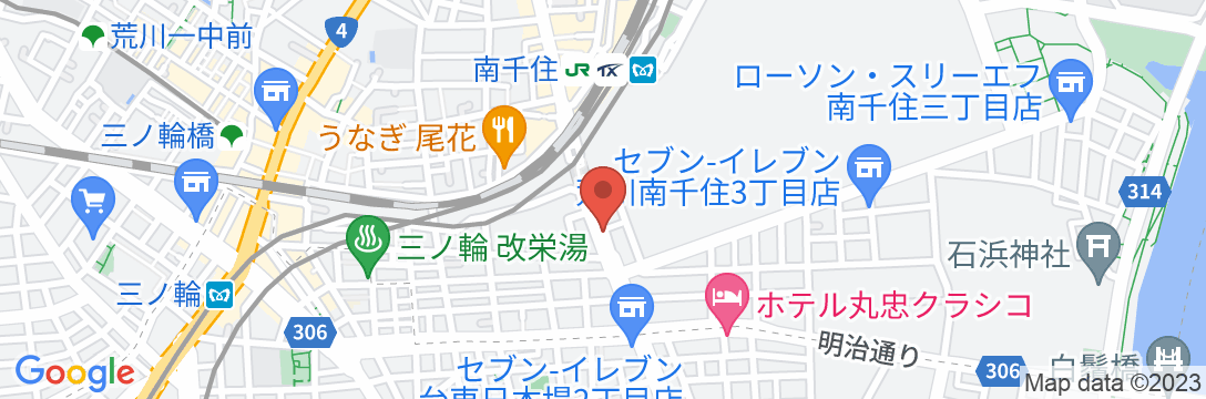 ホテル丸忠 CENTRO(チェントロ) (旧:ホテル丸忠)の地図