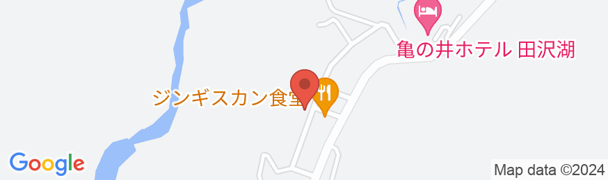 田沢湖高原温泉 ニュー岳水の地図