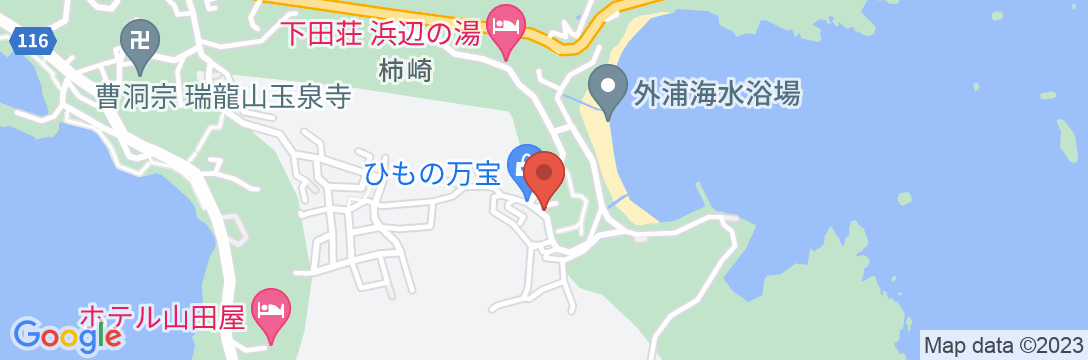 民宿 岩本<静岡県下田市>の地図