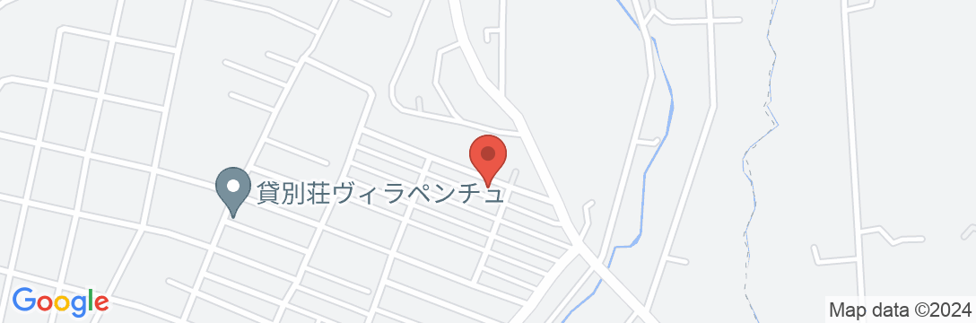 貸別荘村 ヴァン・ローゼ北軽井沢の地図