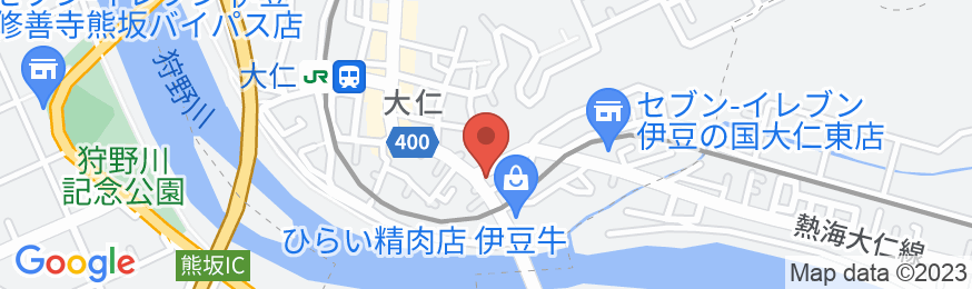 大仁温泉 富士屋旅館<静岡県>の地図