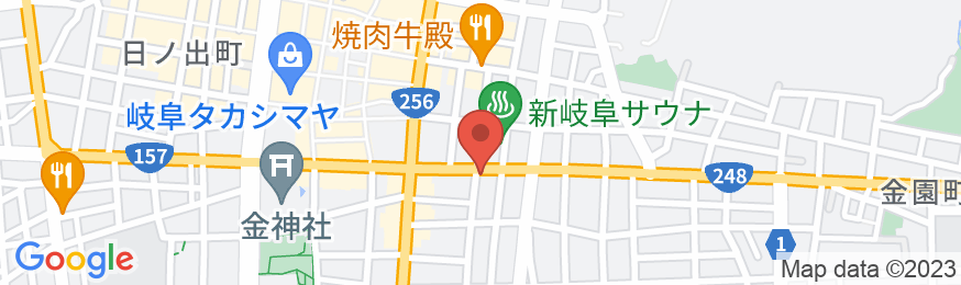 Tabist ビジネスホテル金園 岐阜の地図