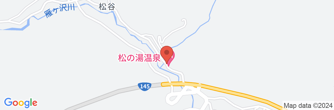 松の湯 松渓館の地図