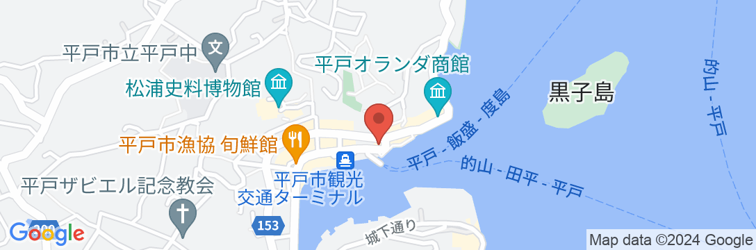 井元旅館(いのもとりょかん)の地図