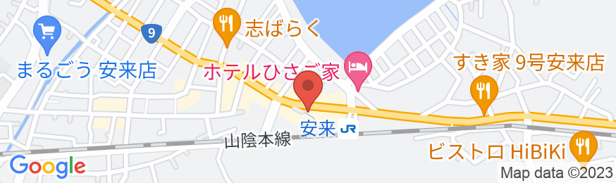 旅館 朝日館<島根県>の地図