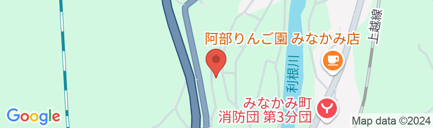 やませみ荘の地図