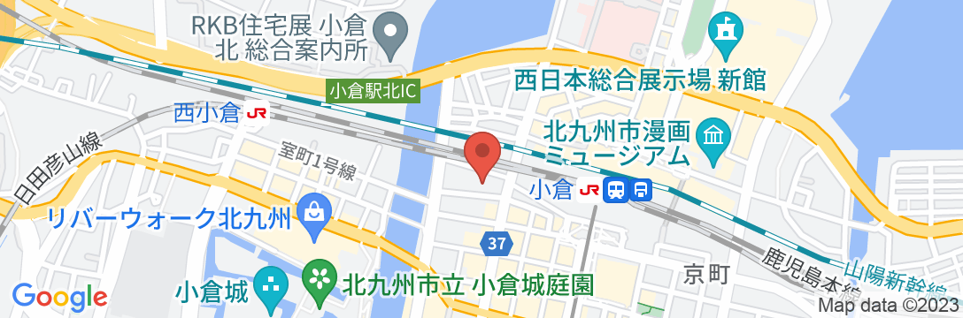リコホテル小倉の地図