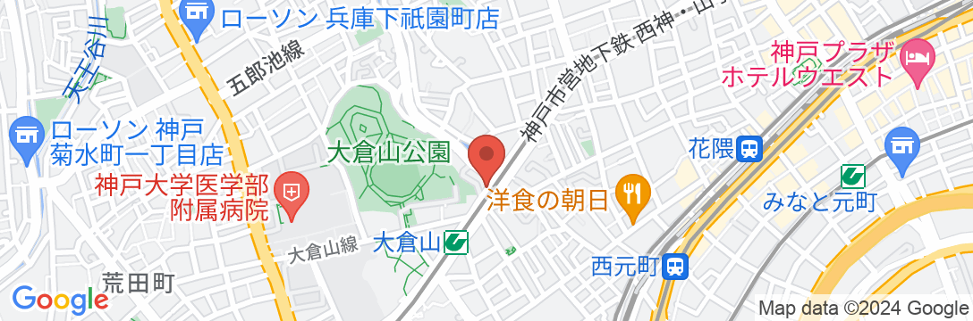 エスカル神戸の地図