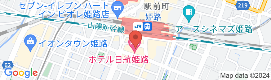 ホテル日航姫路の地図
