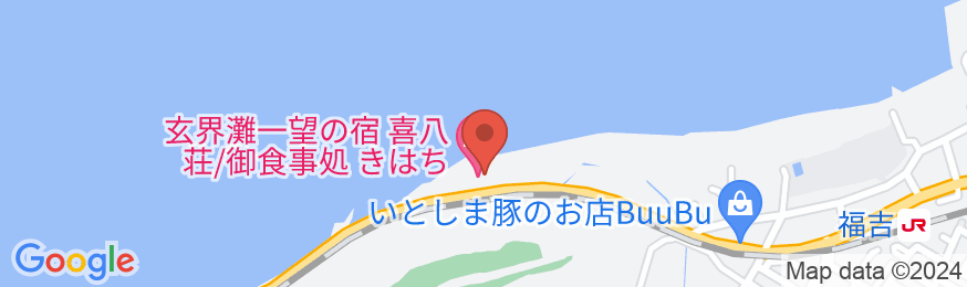 喜八荘の地図