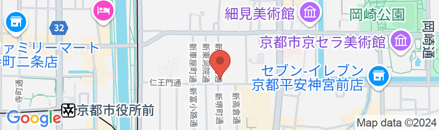 懐古庵の地図