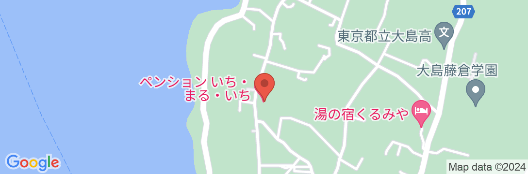 ペンションいち・まる・いち <大島>の地図
