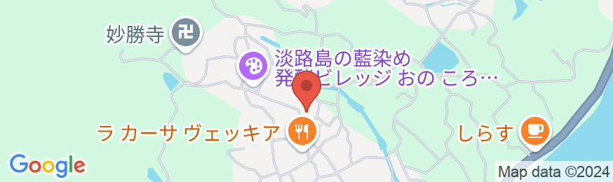 ペンション 萬亀 <淡路島>の地図