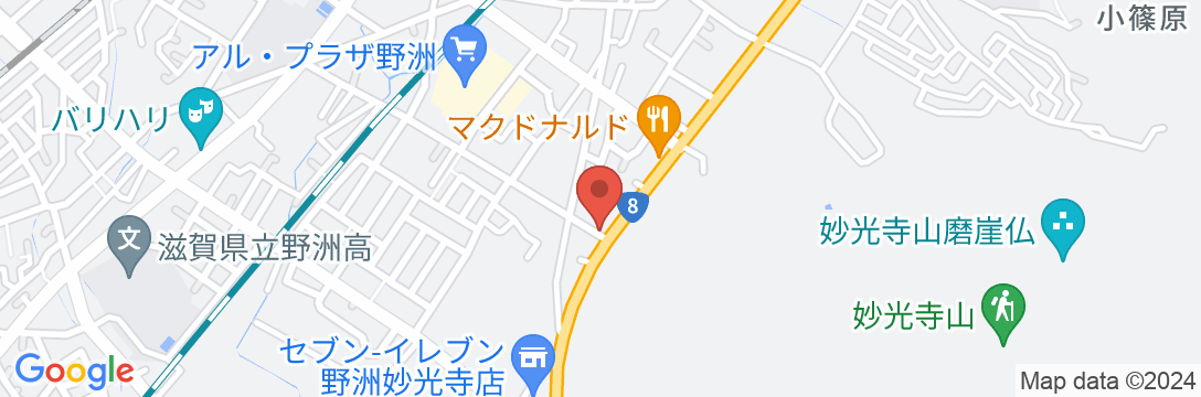 ビジネスホテル タカラの地図