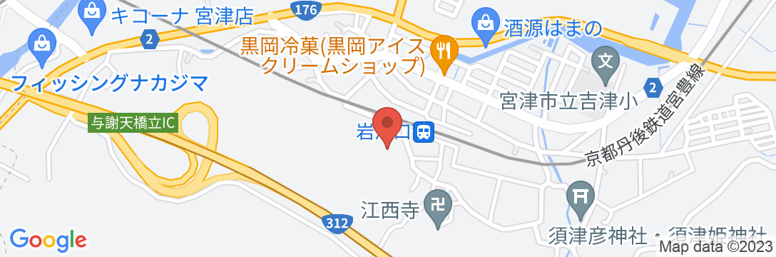 お多福旅館<京都府>の地図