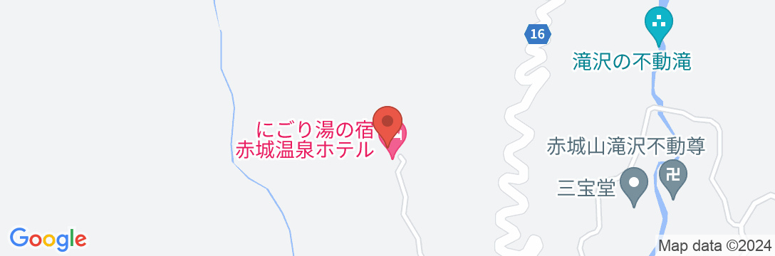 赤城温泉 御宿 総本家の地図