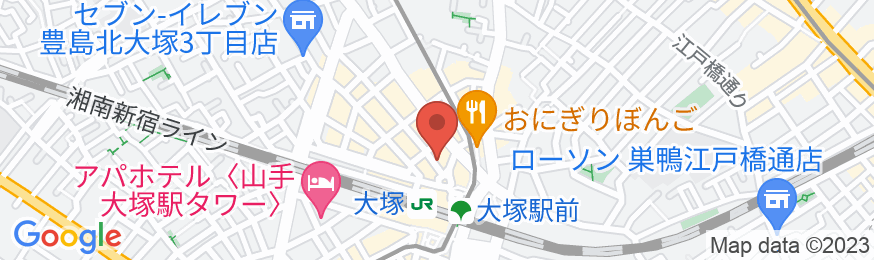 カプセル イン 大塚の地図