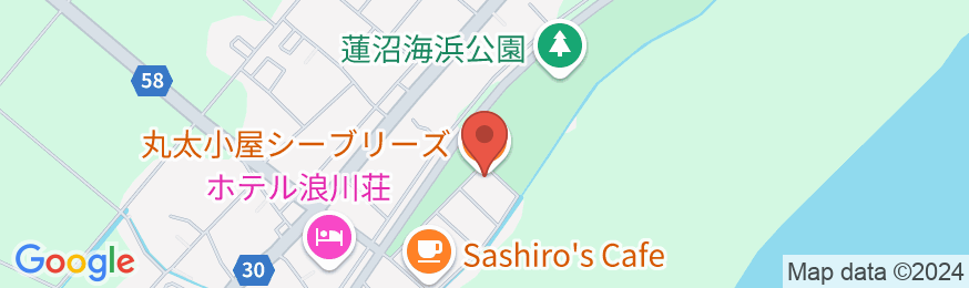 ホテル サンクの地図