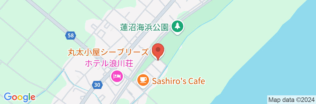 ホテル サンクの地図