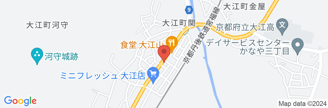 旅館 大江山の地図