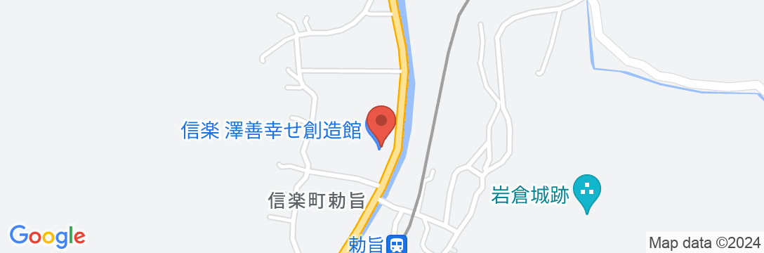 澤善幸せお泊り館 光雲荘の地図