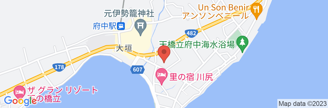 民宿 片岡の地図
