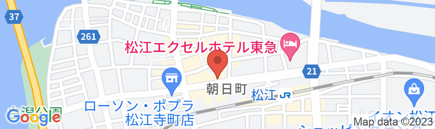 東横INN松江駅前の地図