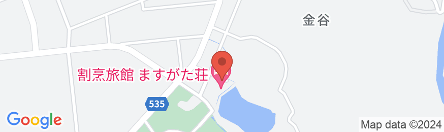 割烹旅館 ますがた荘(新潟県)の地図