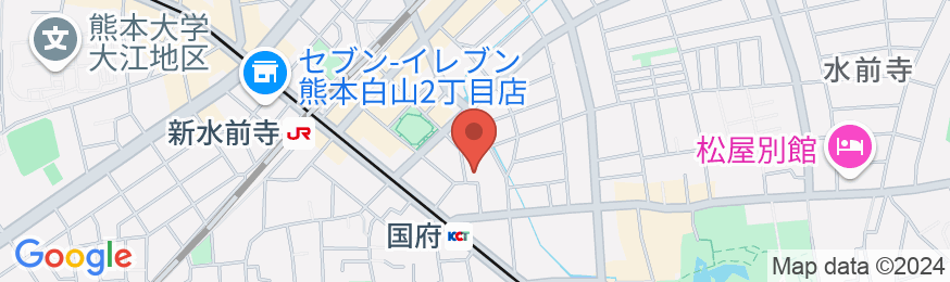 旅館 ビジネス肥後の地図