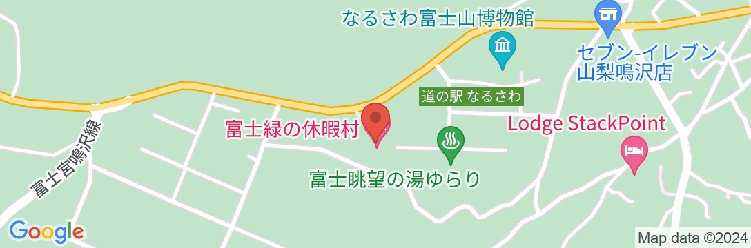 富士緑の休暇村の地図