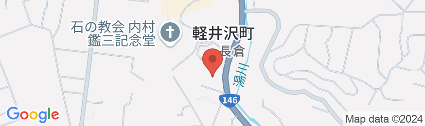 ペンション 軽井沢フォーレストの地図