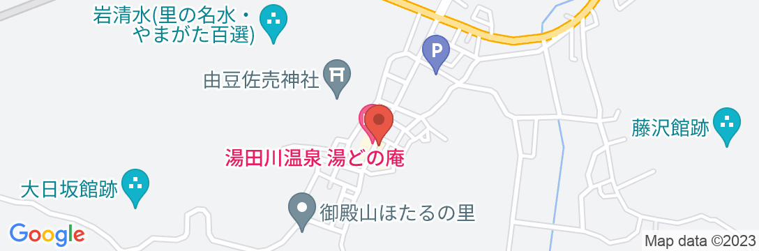 湯田川温泉 九兵衛別館 珠玉やの地図