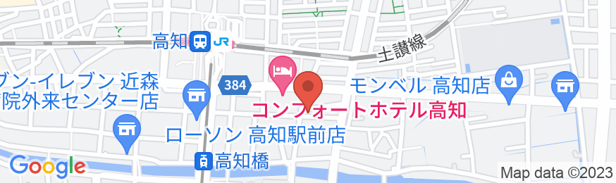 高知龍馬ホテルの地図