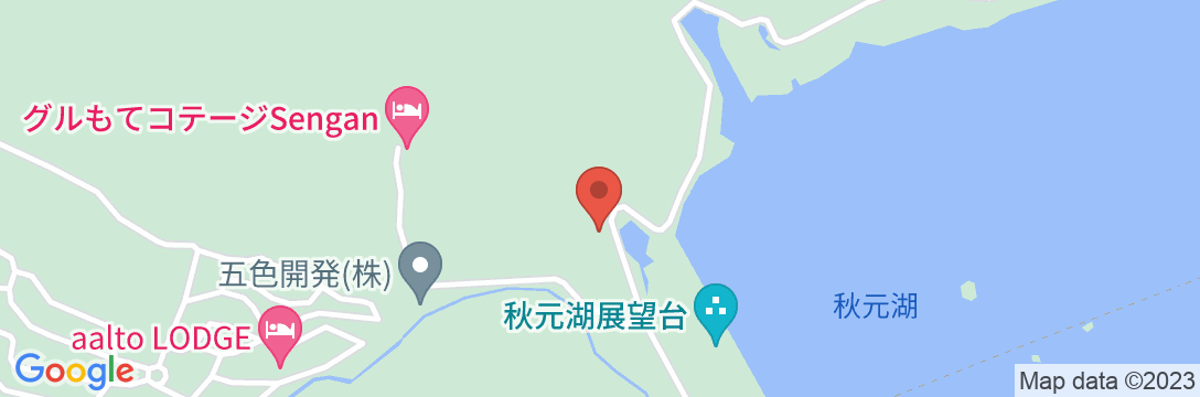 コテージ&貸別荘 グルもてコテージSenganの地図